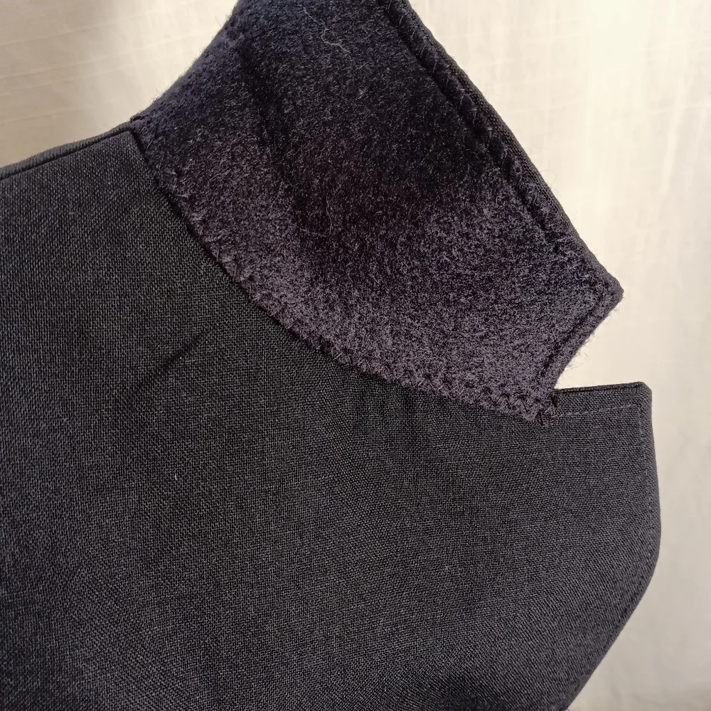Talbot's Boys Navy Wool Blazer with Gold Crest Buttons Size 7X